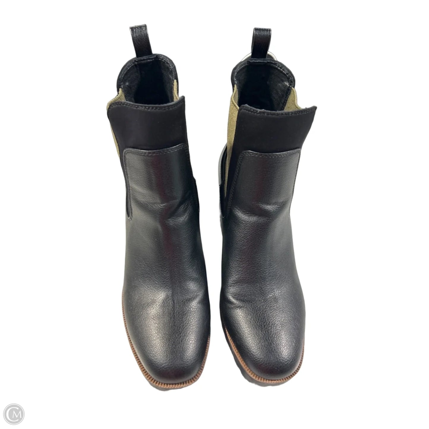 Boots Ankle Heels By Chinese Laundry In Black, Size: 8.5