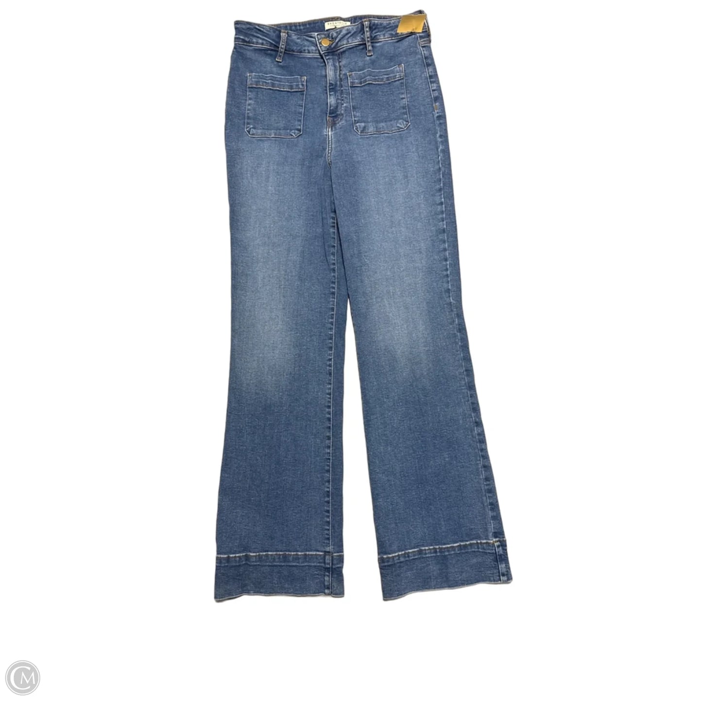 Jeans Flared By Bagatelle In Blue Denim, Size: 10