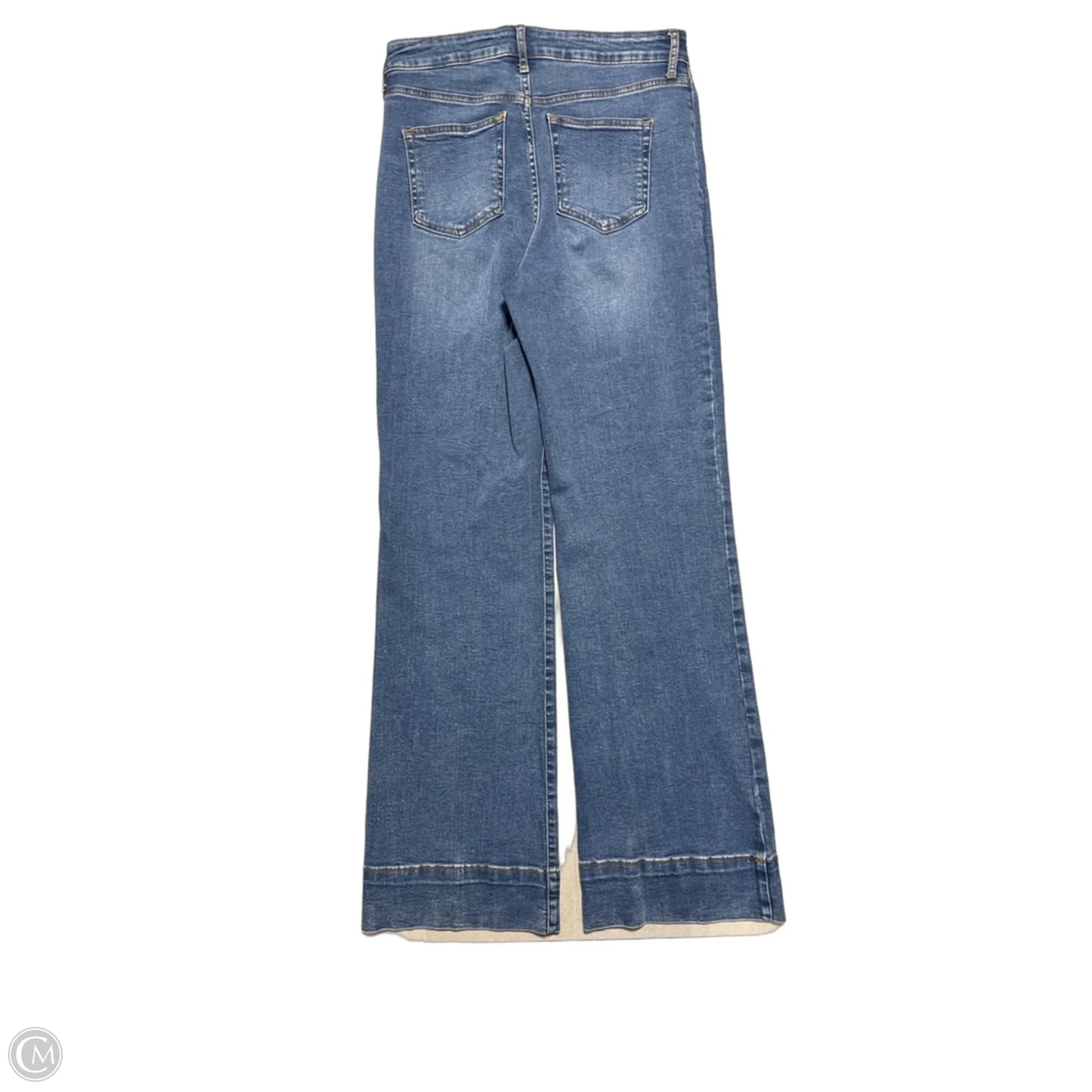 Jeans Flared By Bagatelle In Blue Denim, Size: 10