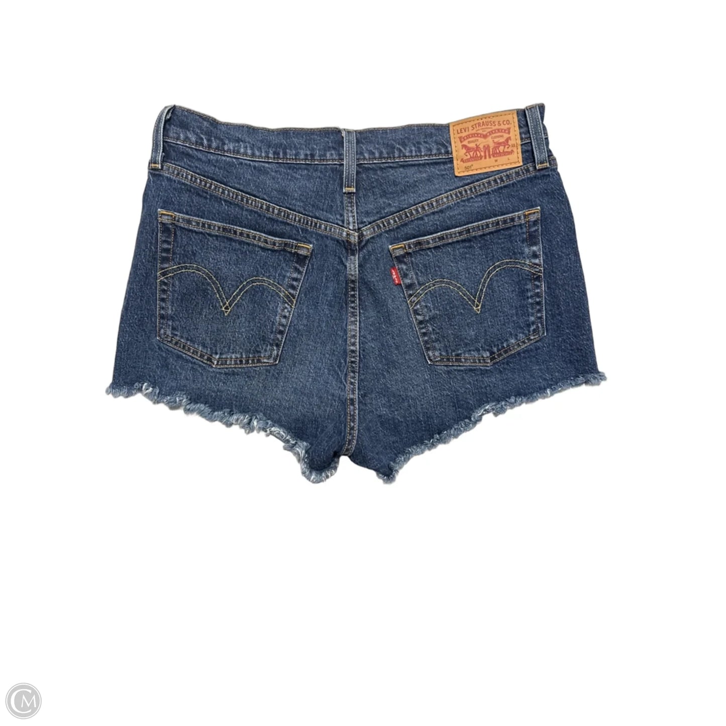 Shorts By Levis In Blue Denim, Size: 12