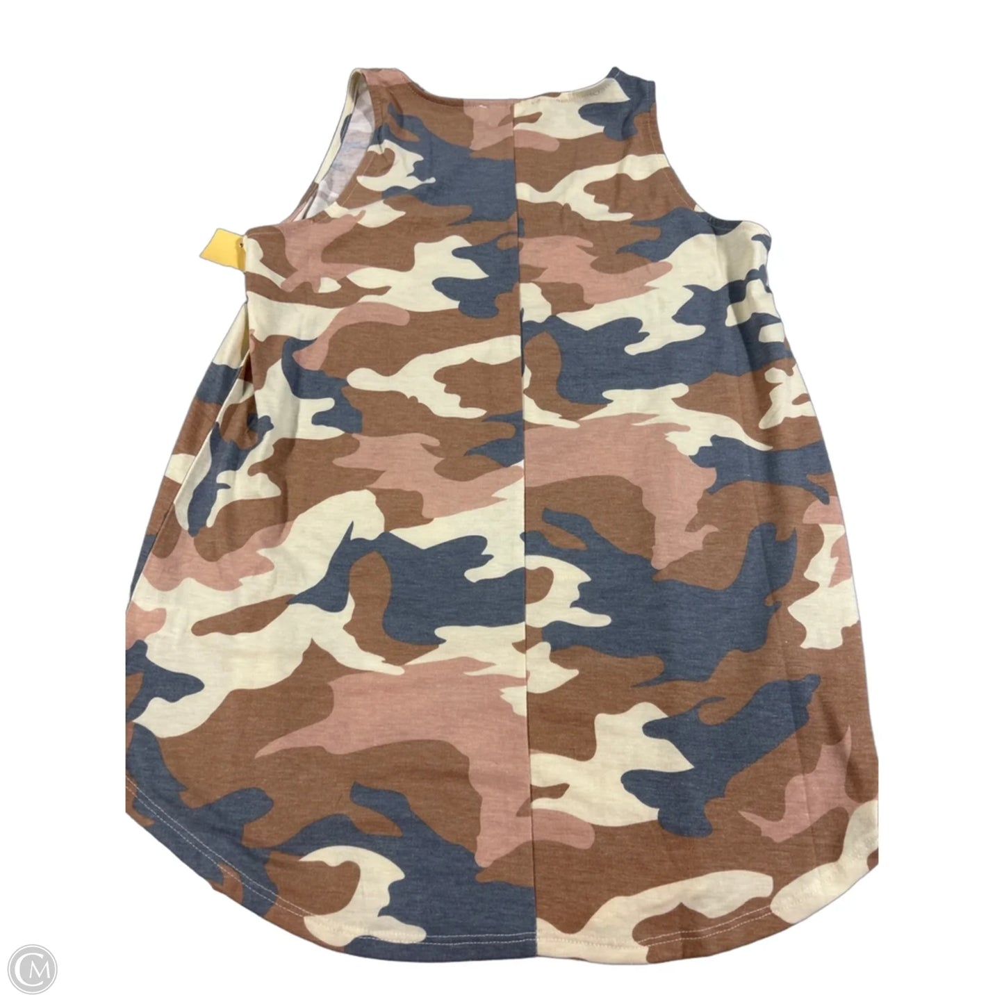 Tank Top By Zenana In Camouflage Print, Size: S