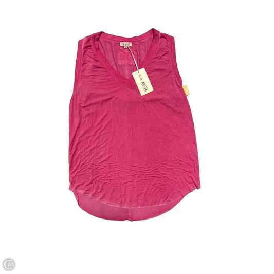 Tank Top By La Miel In Pink, Size: S