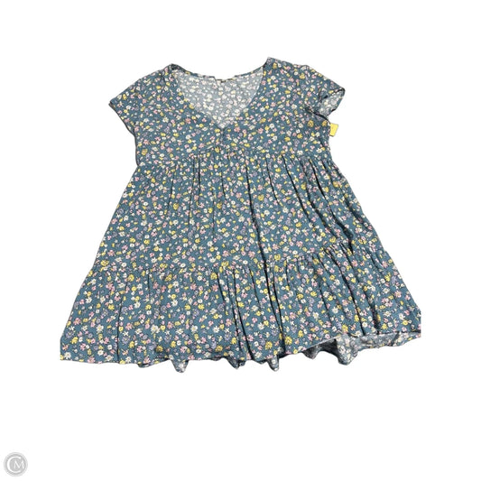 Dress Casual Short By La Hearts In Floral Print, Size: M