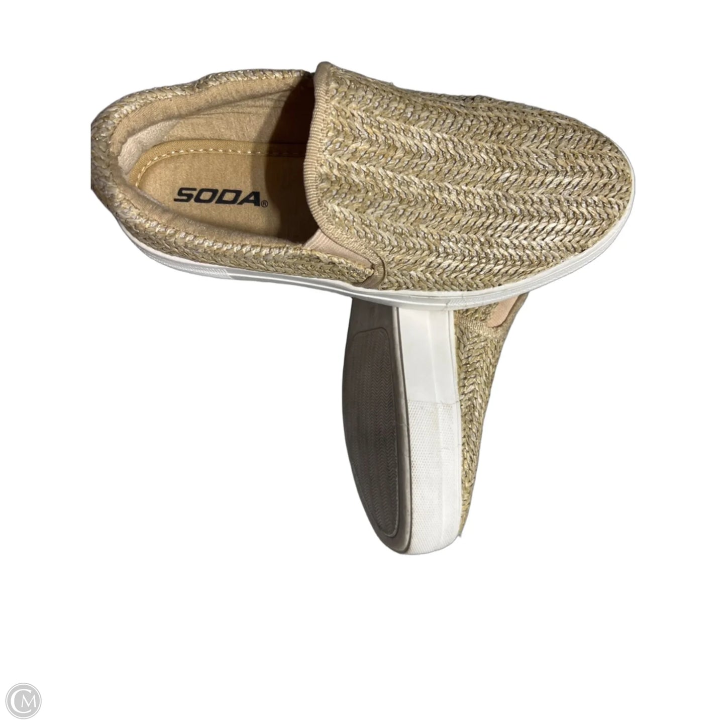 Shoes Flats By Soda In Brown, Size: 6.5