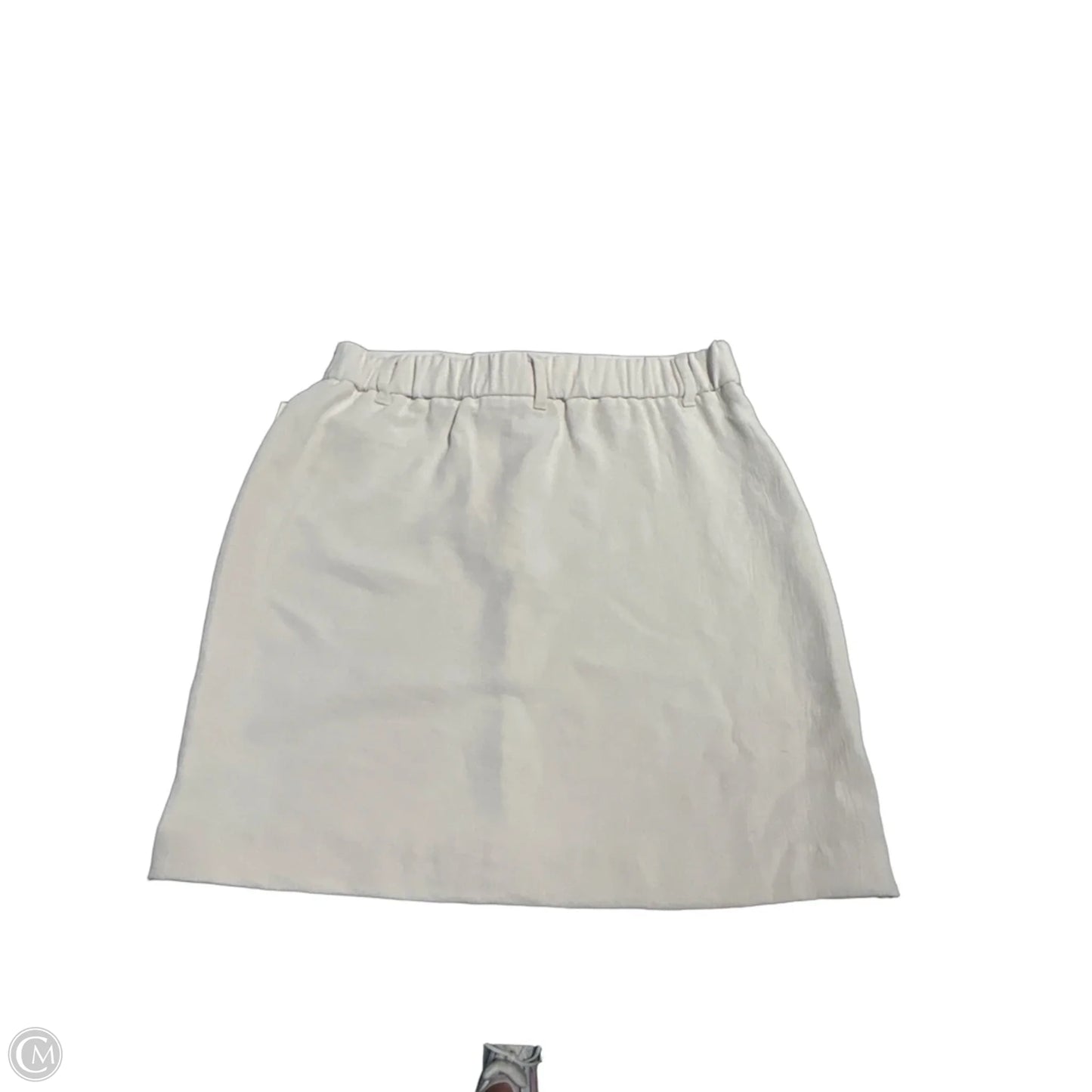 Skirt Mini & Short By A New Day In Cream, Size: S