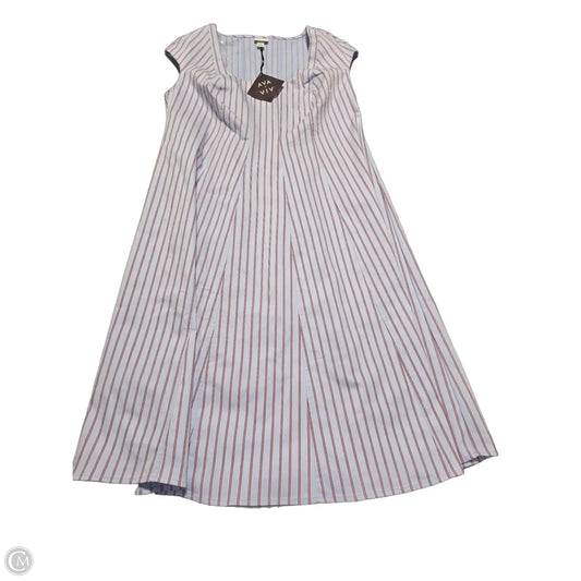 Dress Casual Maxi By Ava & Viv In Blue, Size: 1x