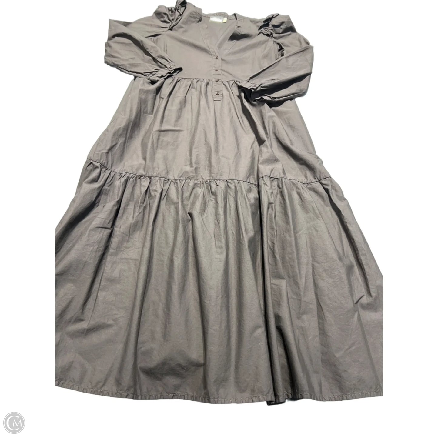 Dress Casual Maxi By Natori In Brown, Size: M