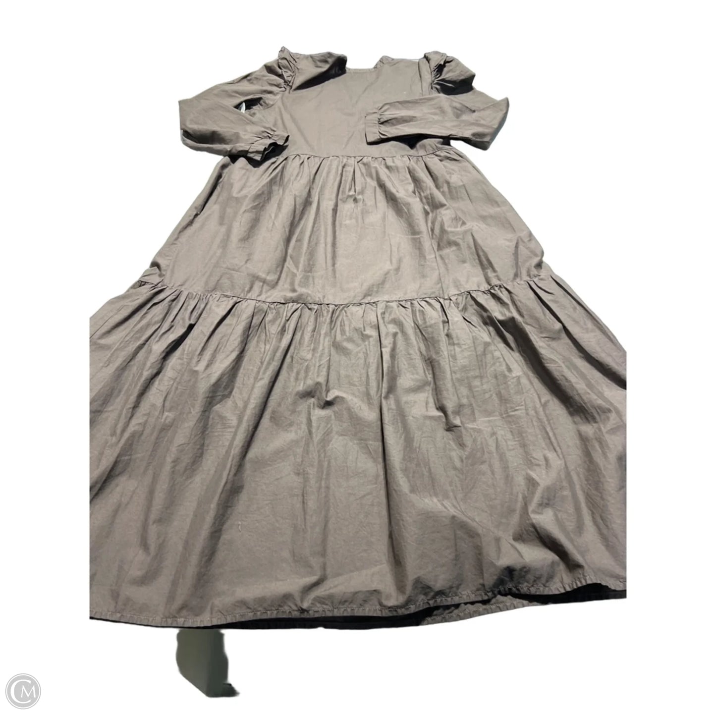 Dress Casual Maxi By Natori In Brown, Size: M