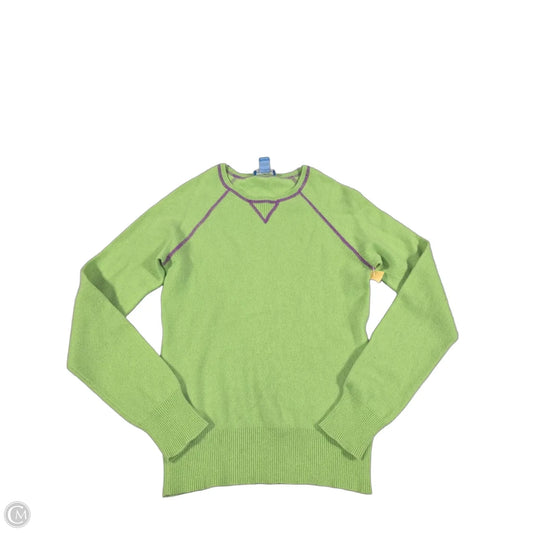 Sweater By White And Warren In Green, Size: M