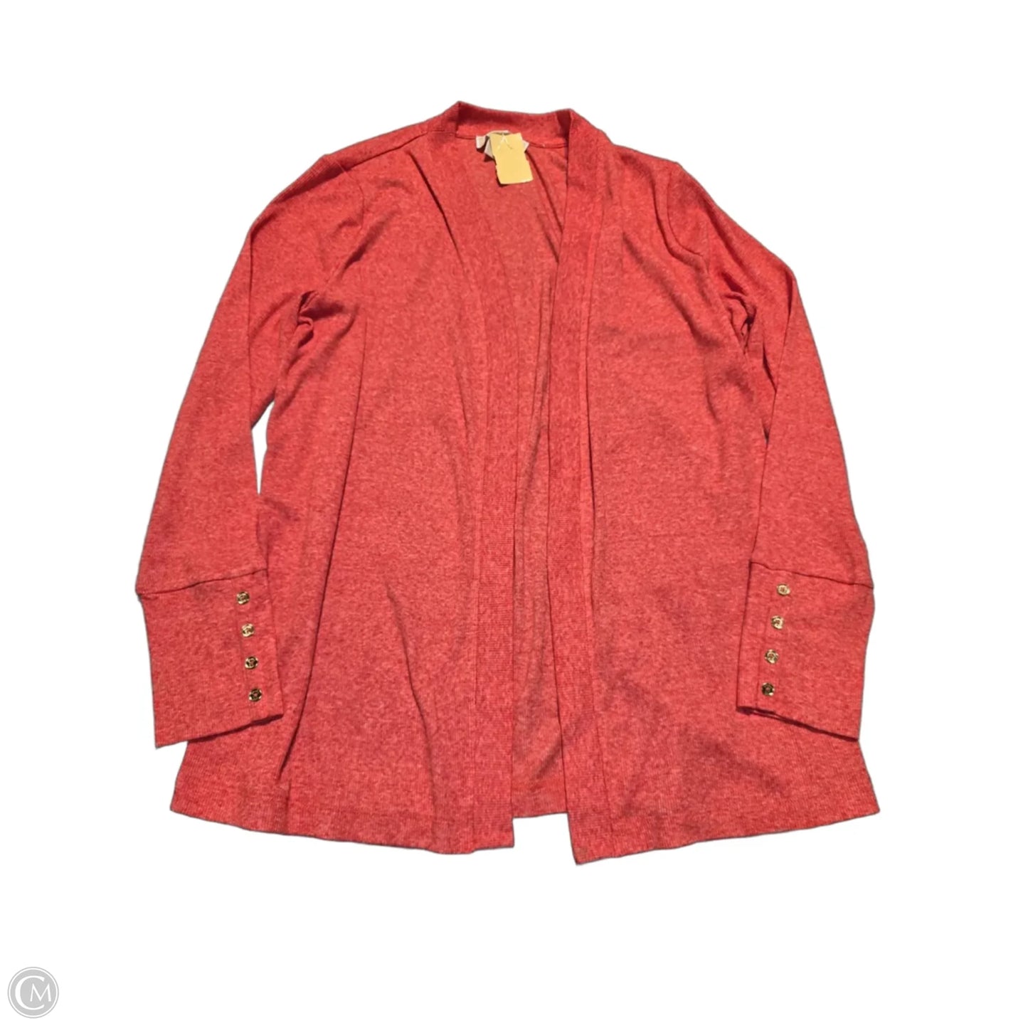 Cardigan By Michael By Michael Kors In Red, Size: L