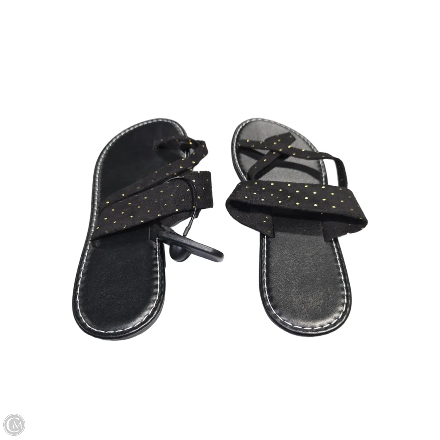Sandals Flats By Cmc In Black, Size: 6.5