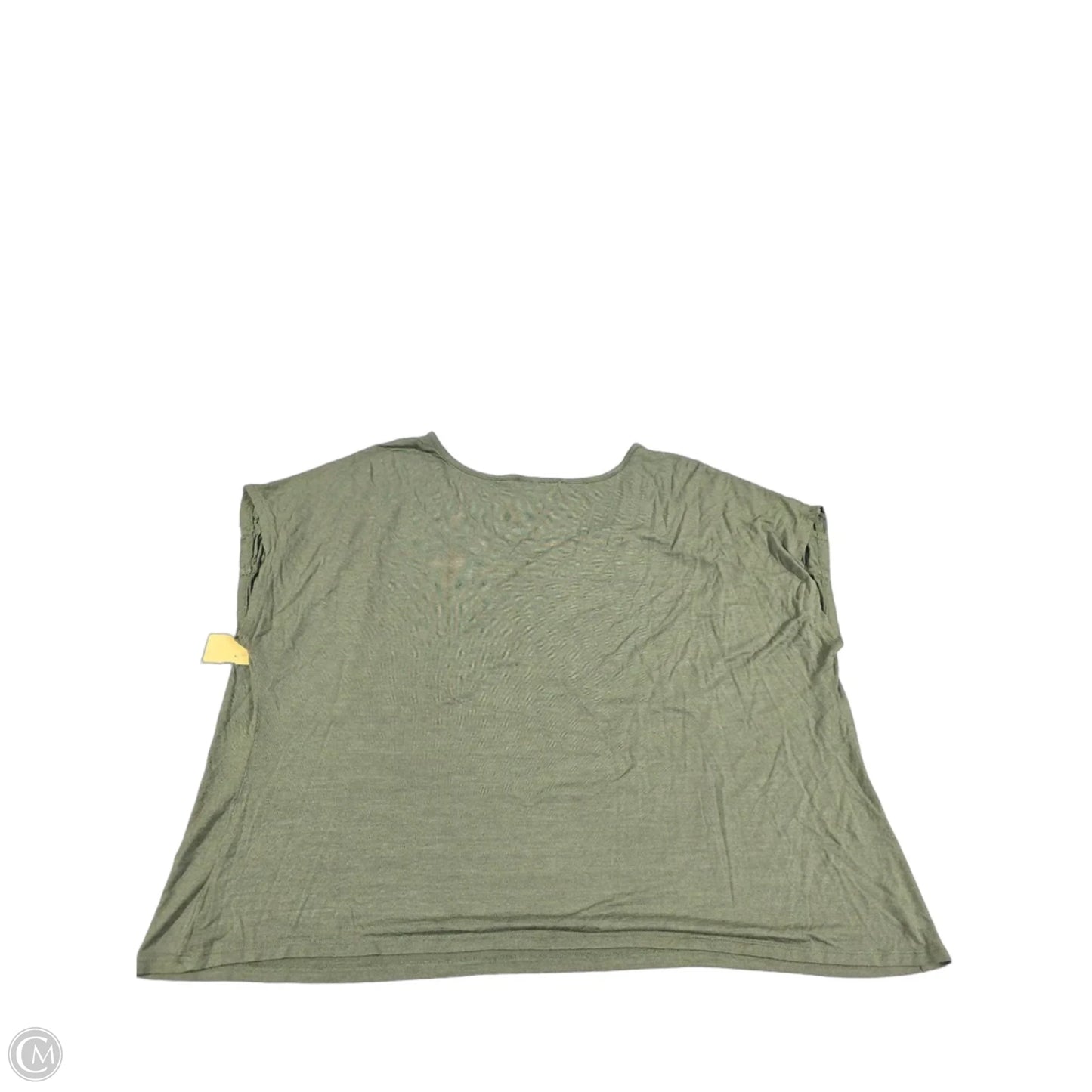 Top Short Sleeve By Torrid In Green, Size: 3x