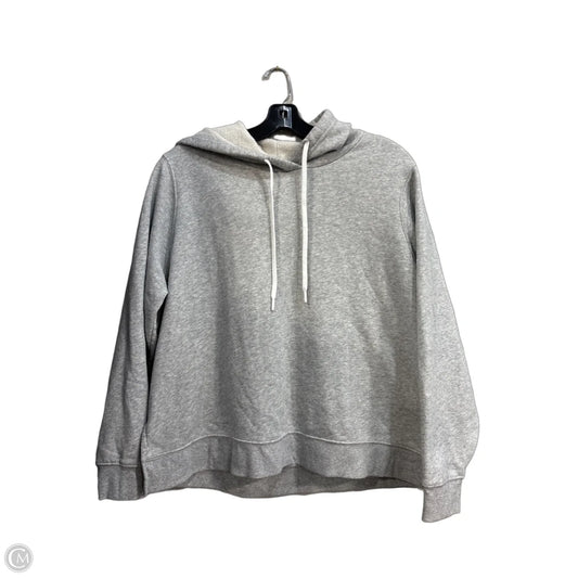 Sweatshirt Hoodie By Tek Gear In Grey, Size: 1x