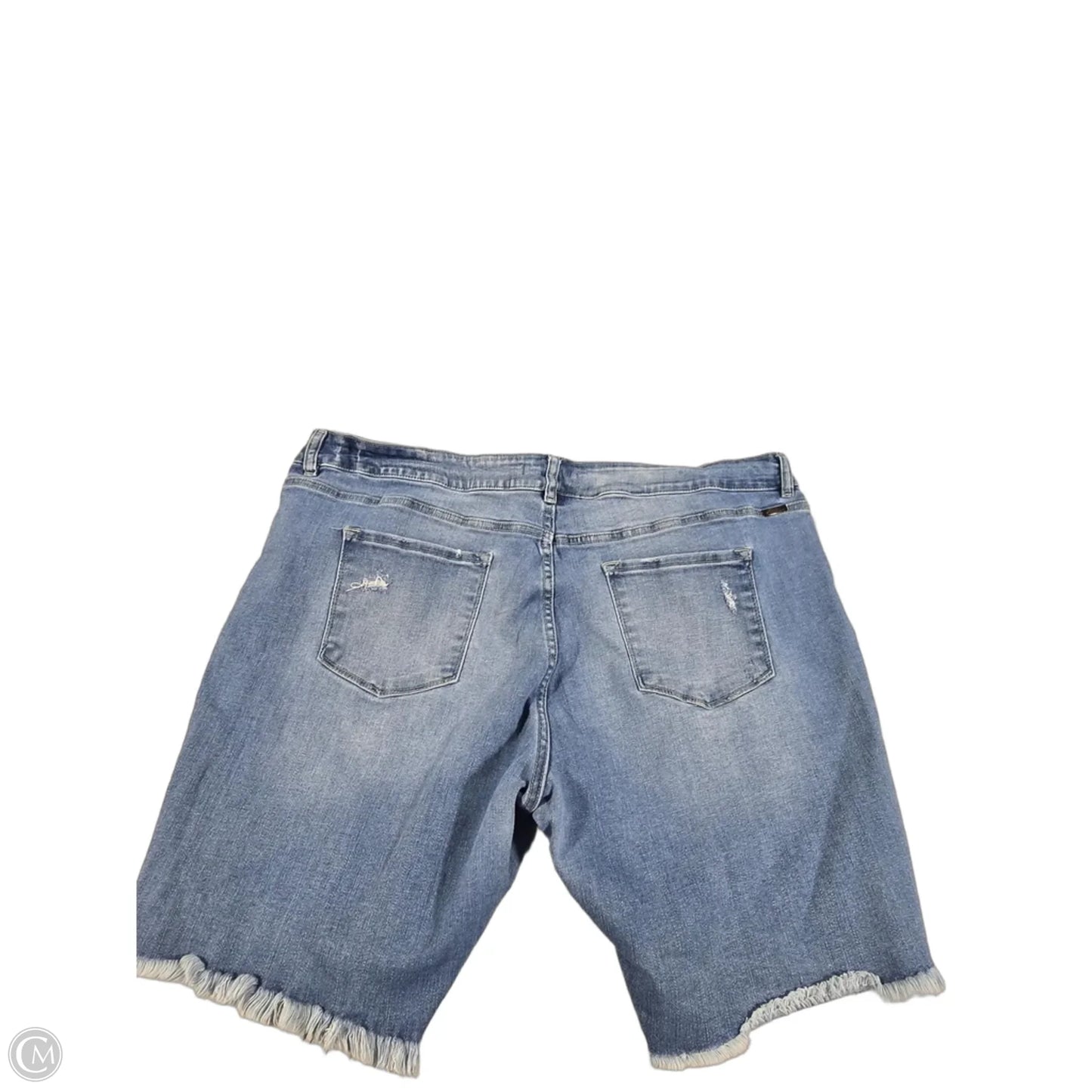 Shorts By Kancan In Blue Denim, Size: 24