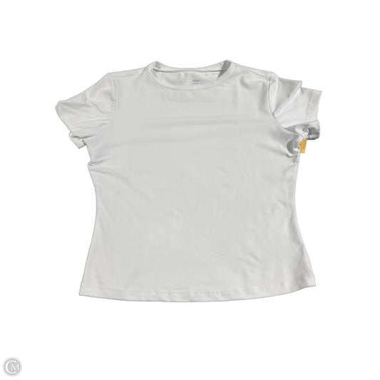 Top Short Sleeve Basic By Trendy Queen In White, Size: L