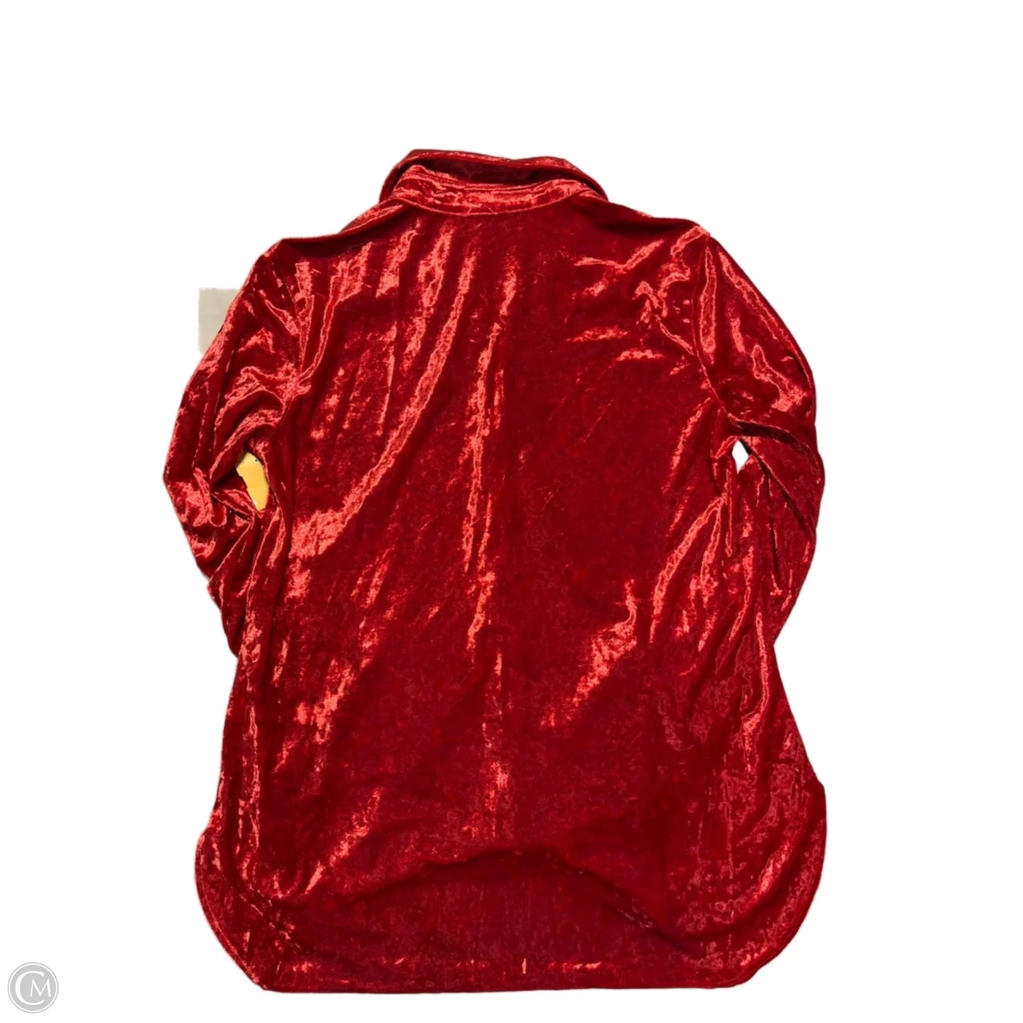 Top Long Sleeve By Multiples In Red, Size: Xs