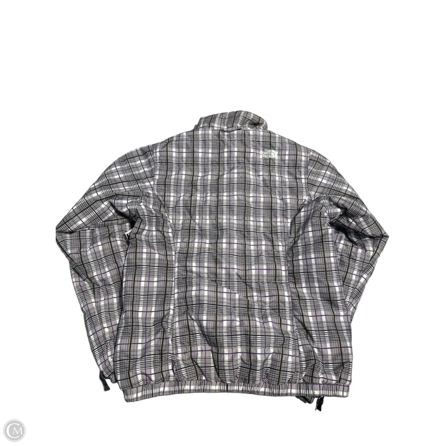Jacket Puffer & Quilted By The North Face In Plaid Pattern, Size: S