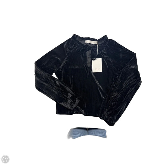 Top Long Sleeve By Cmc In Black, Size: S