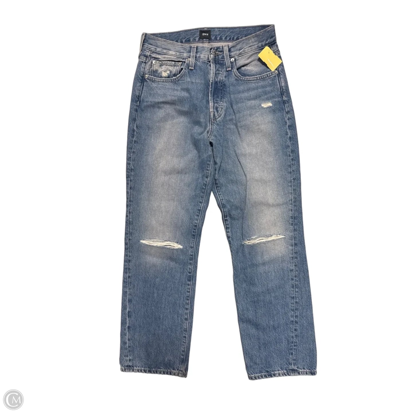 Jeans Straight By Edwin In Blue Denim, Size: 2