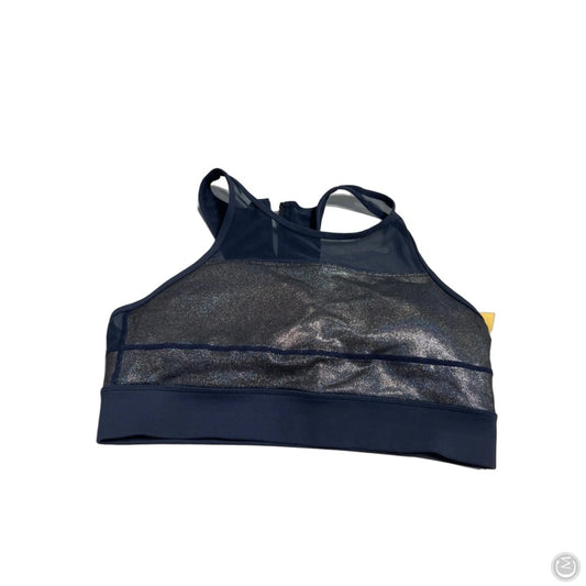 Athletic Bra By Zyia In Navy, Size: L