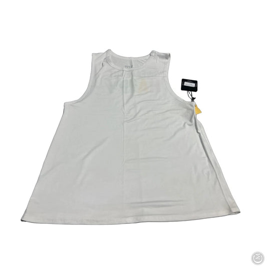 Athletic Tank Top By Cmc In White, Size: M