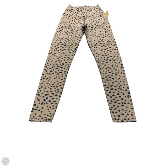 Athletic Leggings By Beach Riot In Animal Print, Size: S