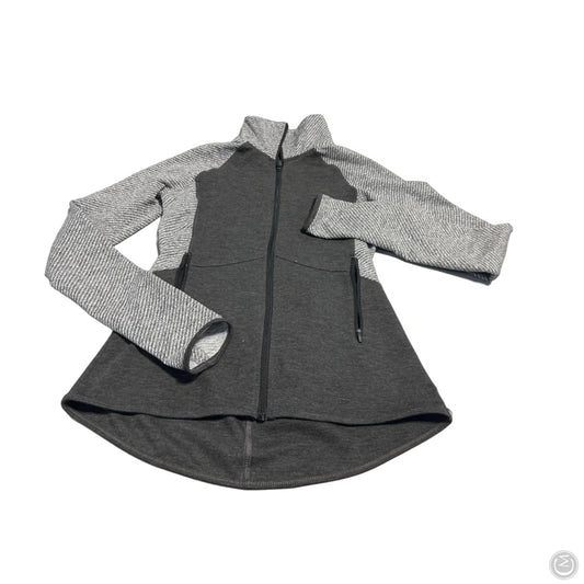 Athletic Jacket By Champion In Grey, Size: S