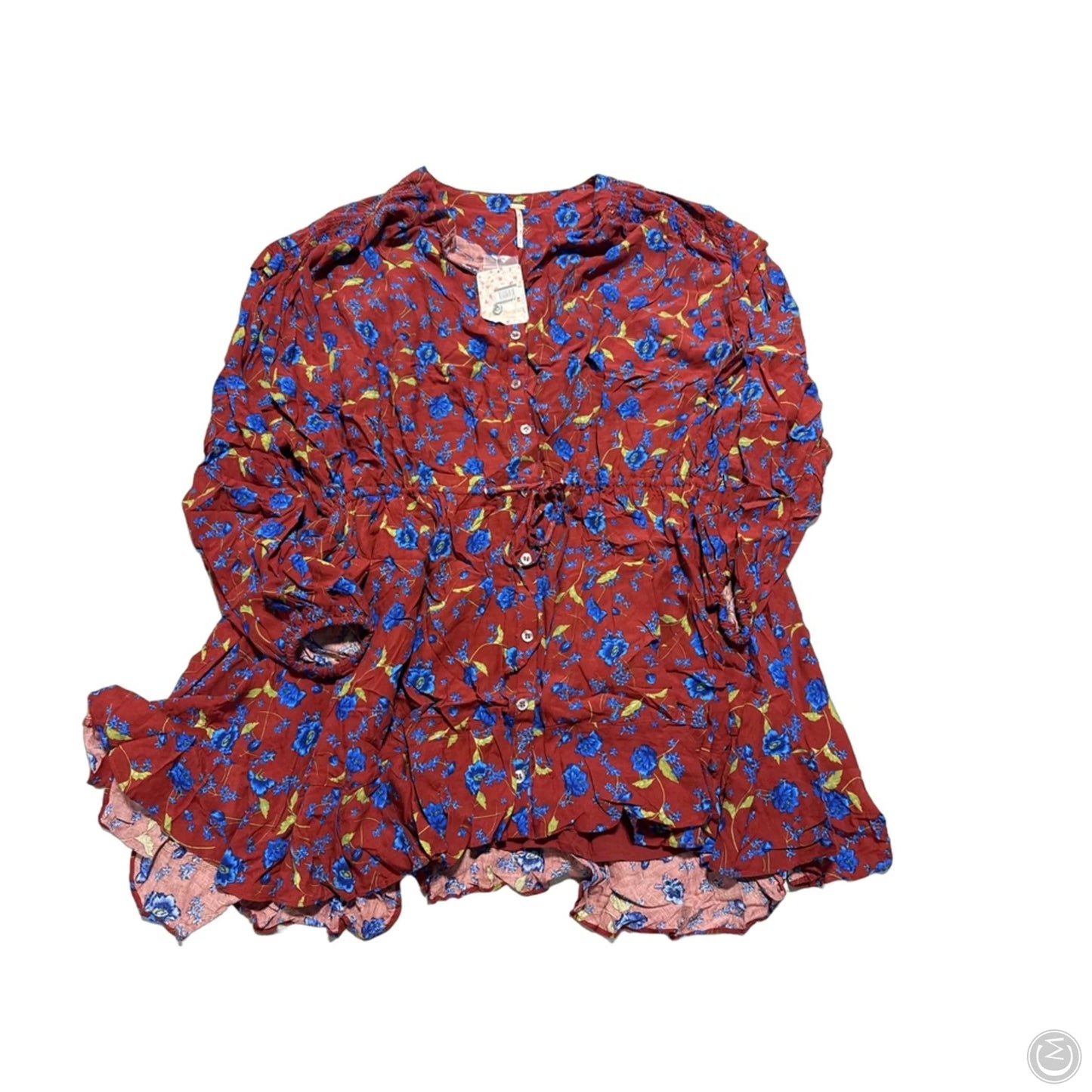 Dress Casual Short By Free People In Floral Print, Size: S