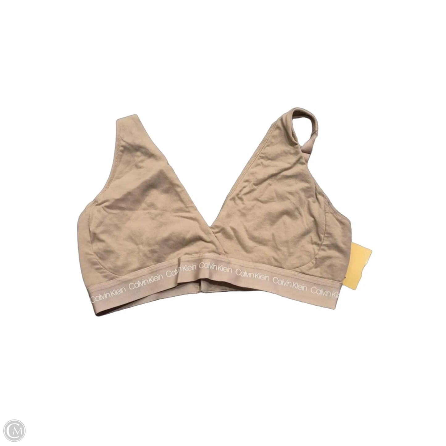 Bralette By Calvin Klein In Tan, Size: M