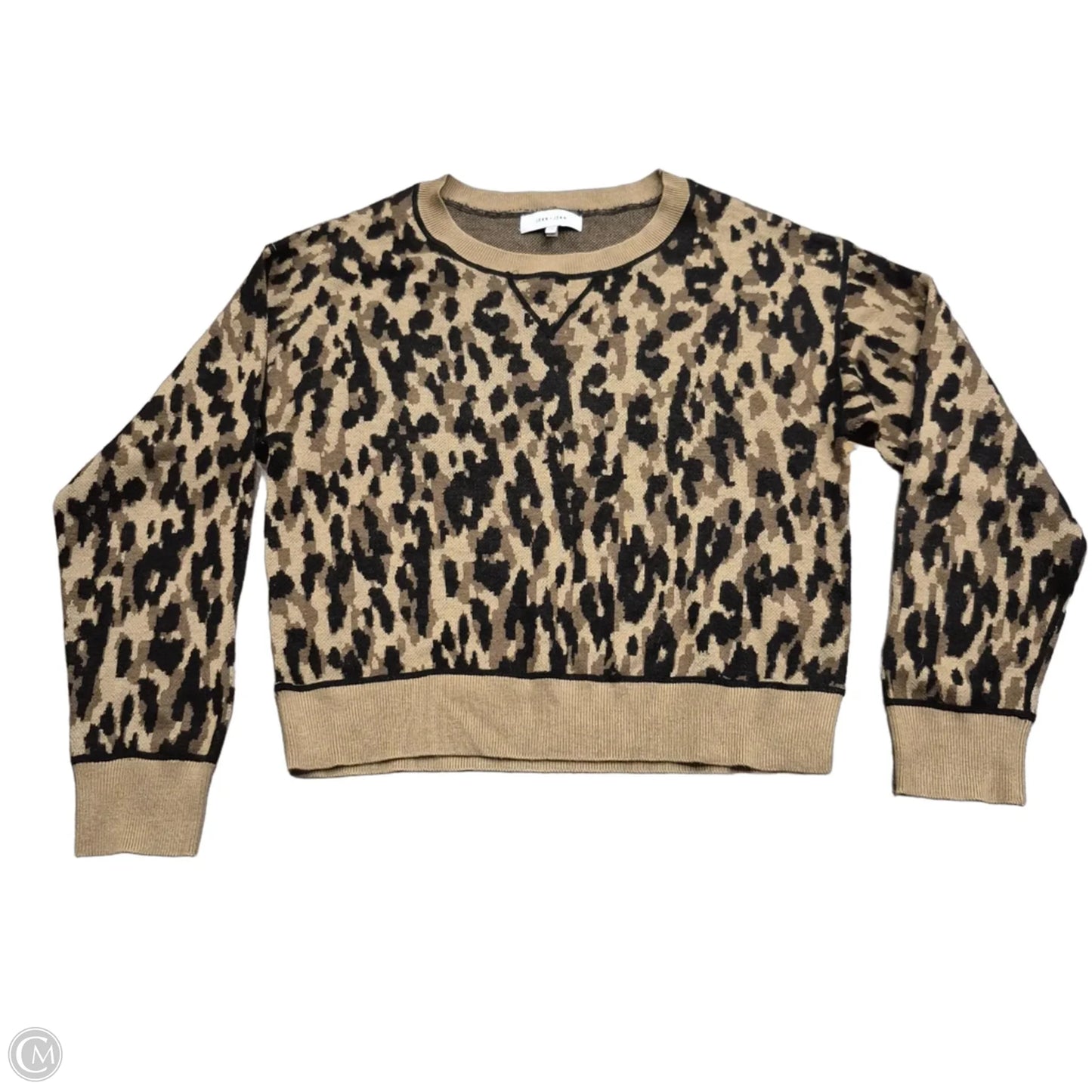 Sweater By John + Jenn In Animal Print, Size: L
