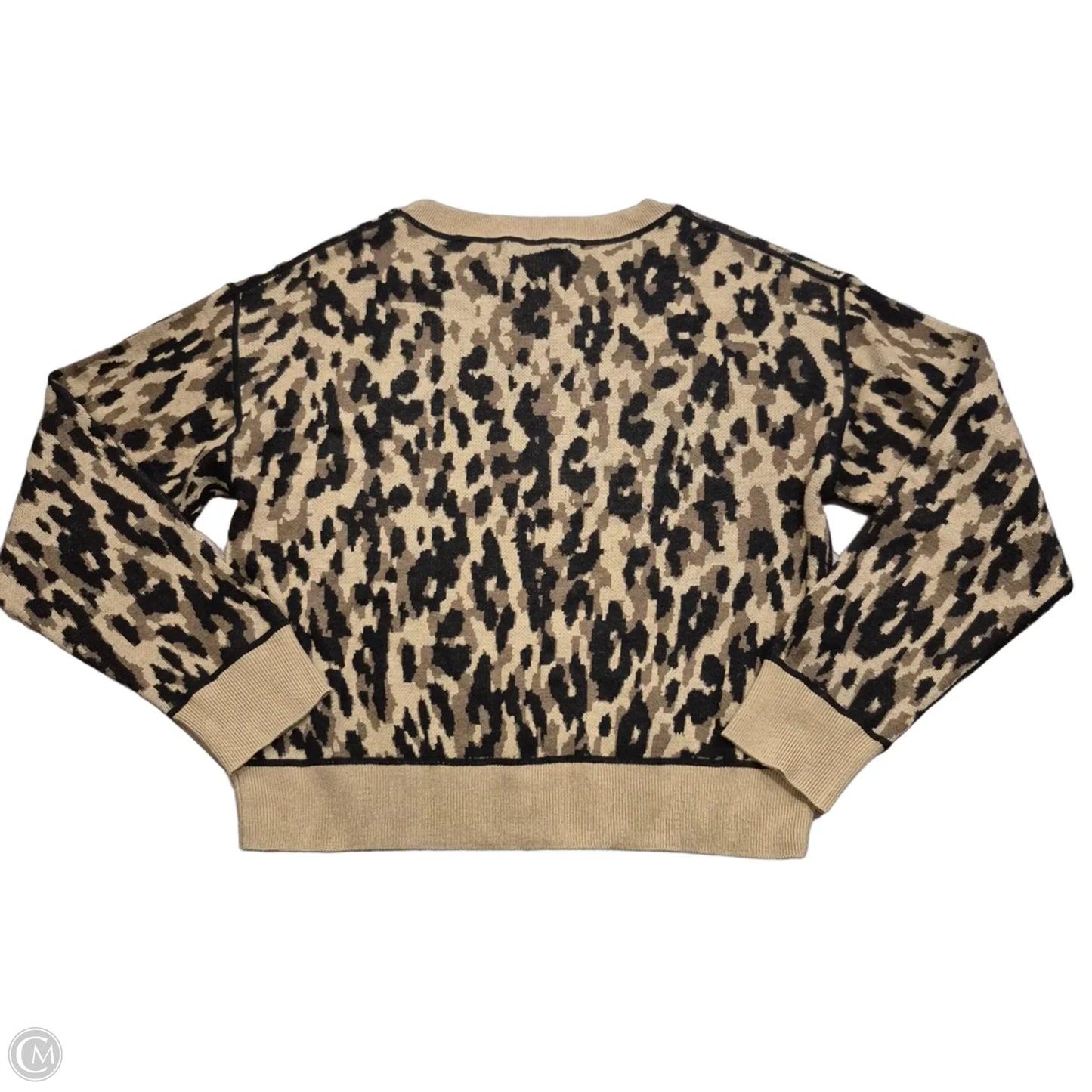 Sweater By John + Jenn In Animal Print, Size: L