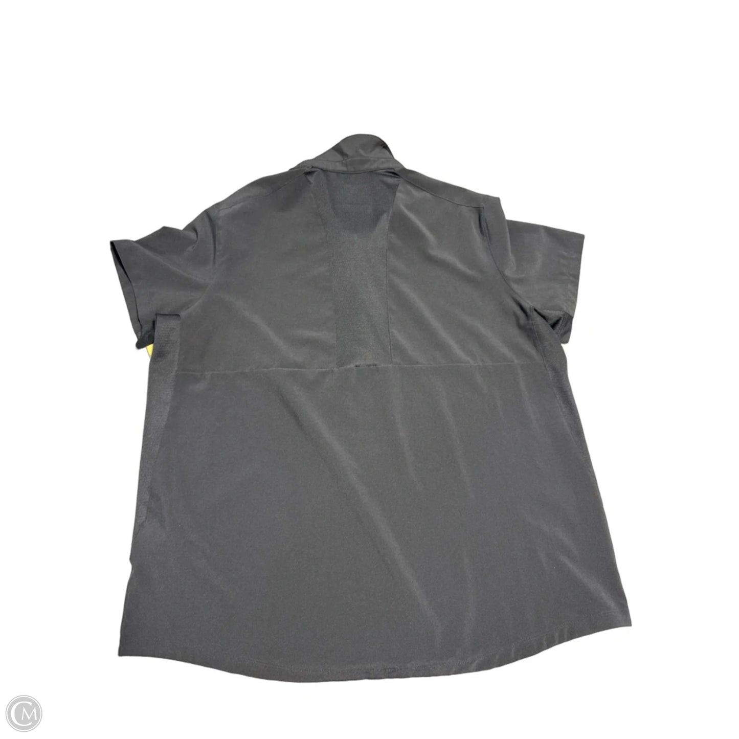 Athletic Top Short Sleeve By Adidas In Black, Size: Xl