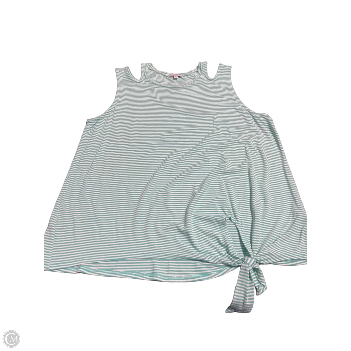 Tank Top By White Birch In Green, Size: Xl