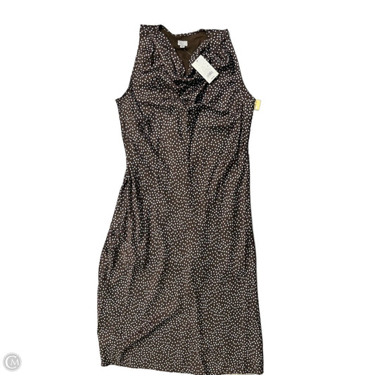 Dress Casual Maxi By A New Day In Brown, Size: L