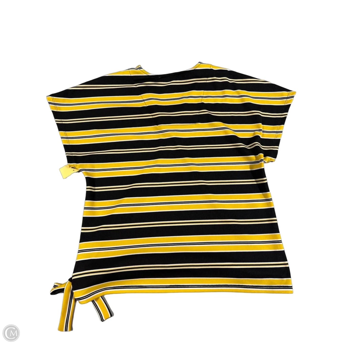 Top Short Sleeve By Marc New York In Yellow, Size: M