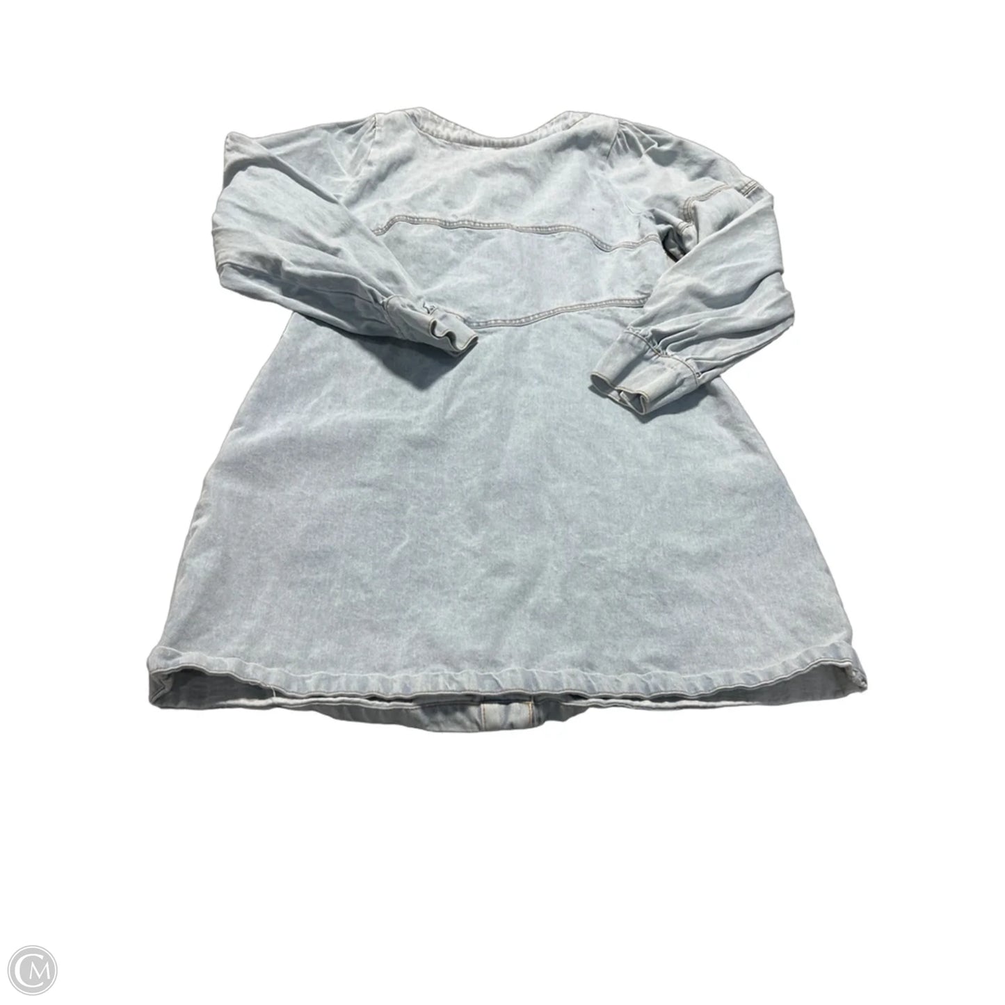 Dress Casual Short By Bibi In Blue Denim, Size: S