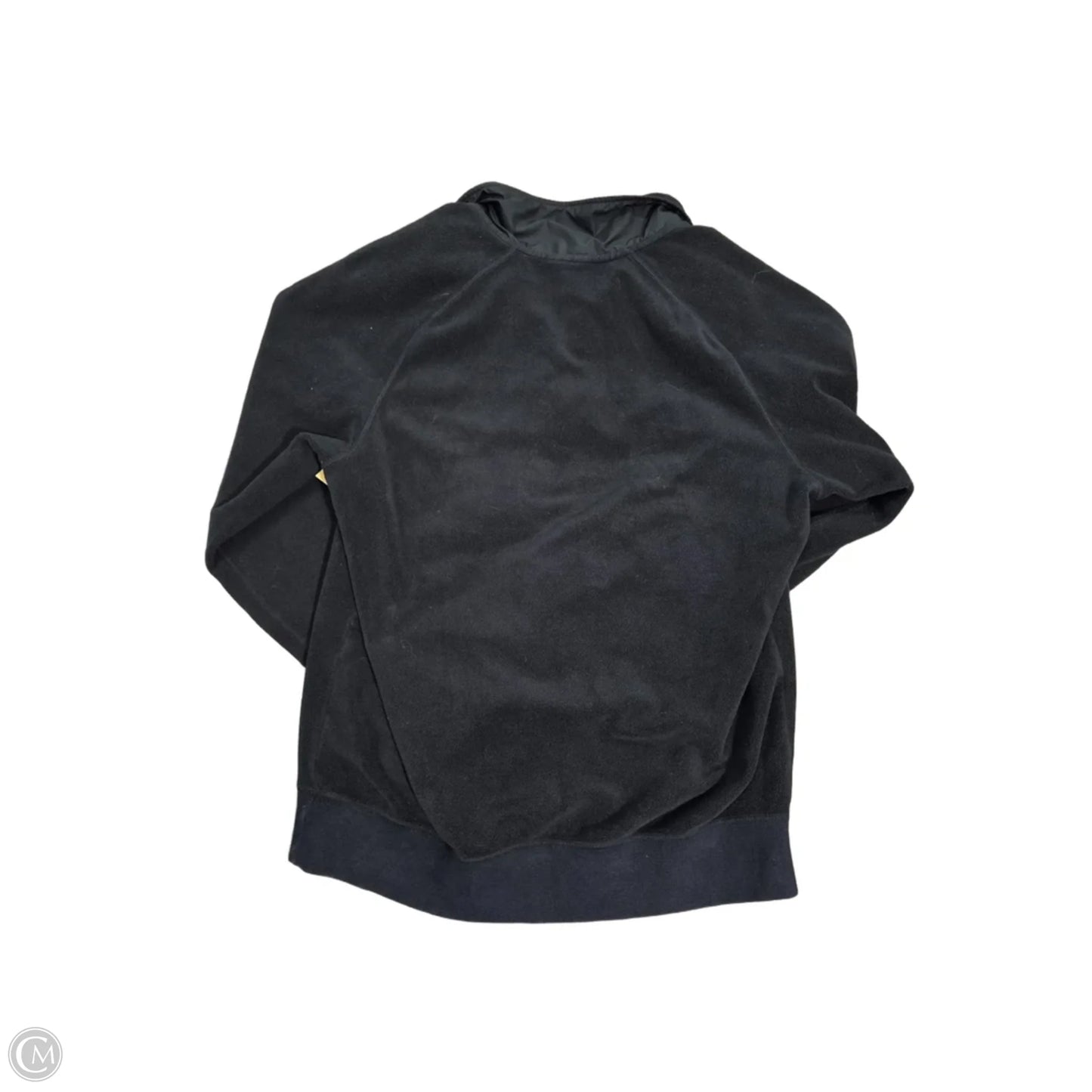 Sweatshirt Collar By Nike In Black, Size: S