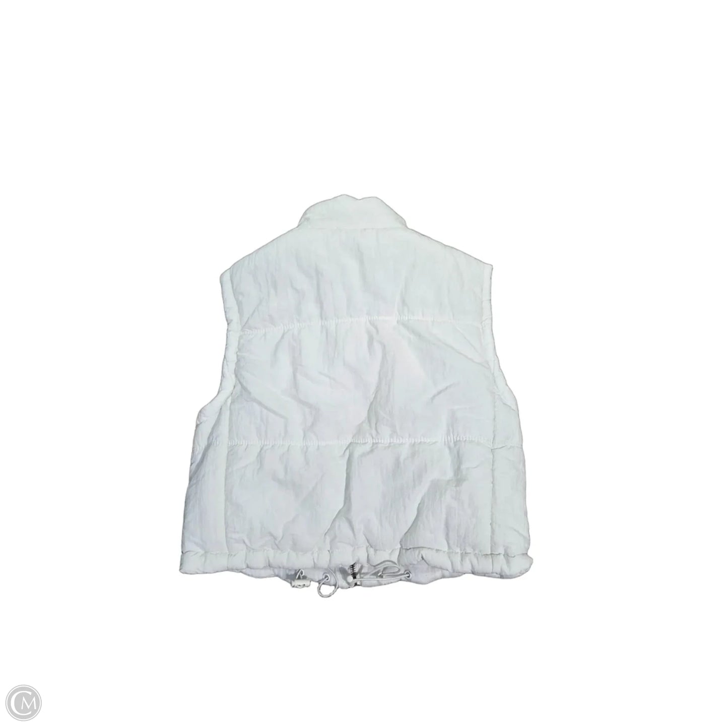 Vest Puffer & Quilted By Thread And Supply In White, Size: Xs