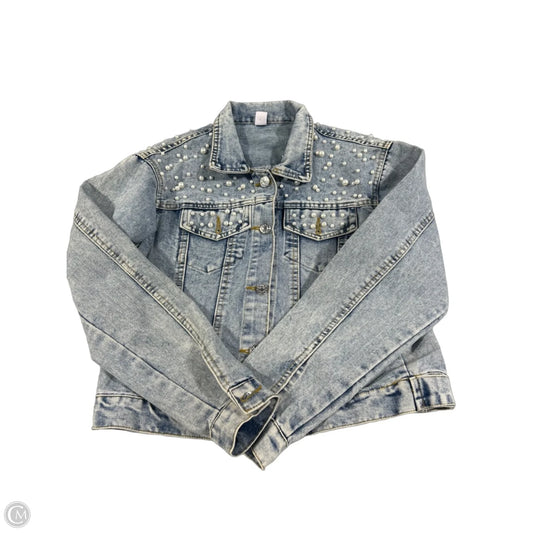 Jacket Denim By Cmc In Blue Denim, Size: M