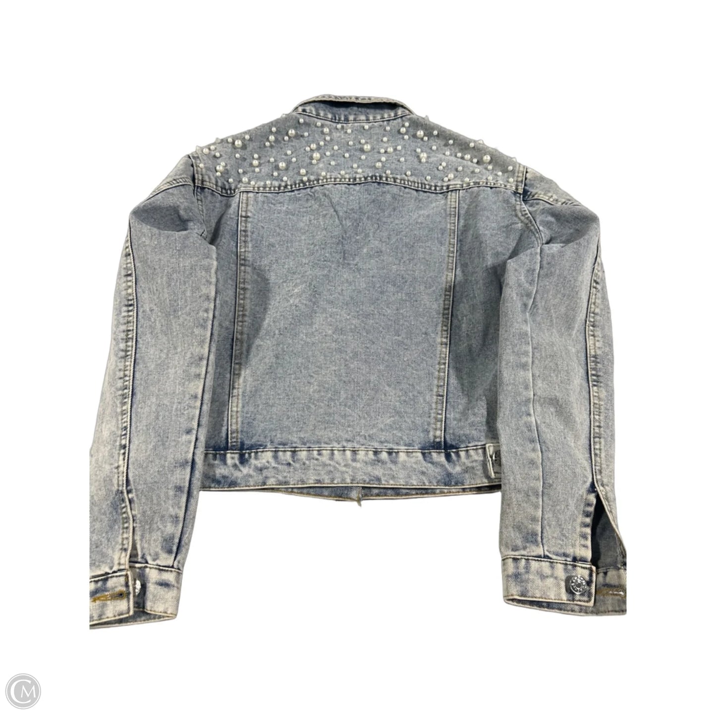 Jacket Denim By Cmc In Blue Denim, Size: M
