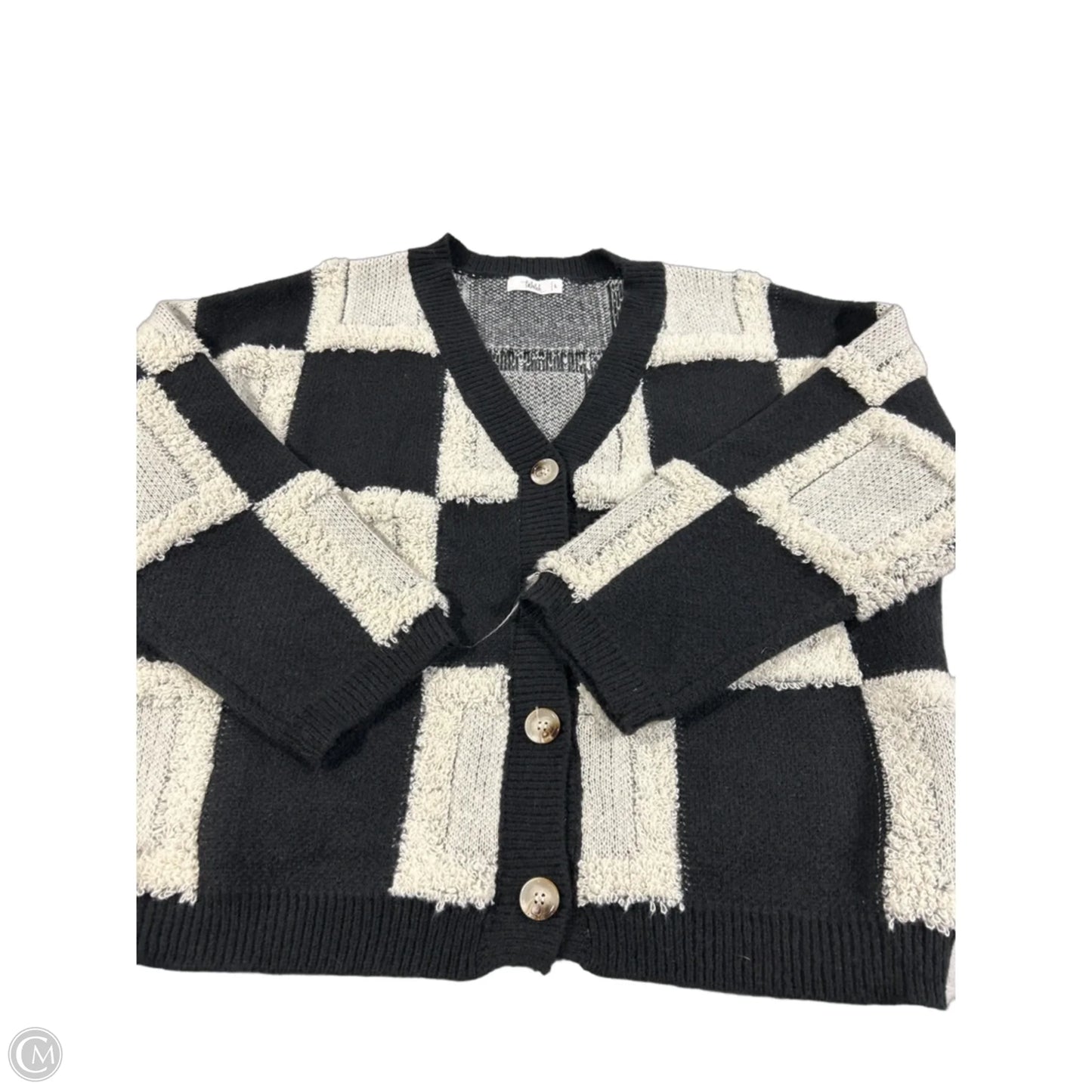 Sweater By Talulah In Checkered Pattern, Size: L