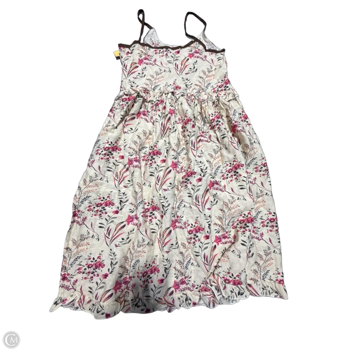 Dress Casual Midi By Misslook In Tan, Size: S