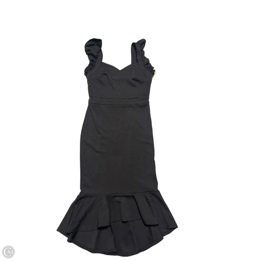 Dress Casual Midi By Grace + Karma In Black, Size: S