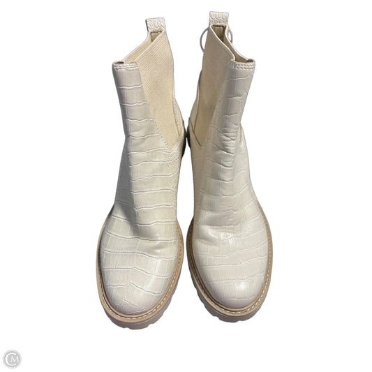 Boots Ankle Flats By Dolce Vita In Cream, Size: 9.5
