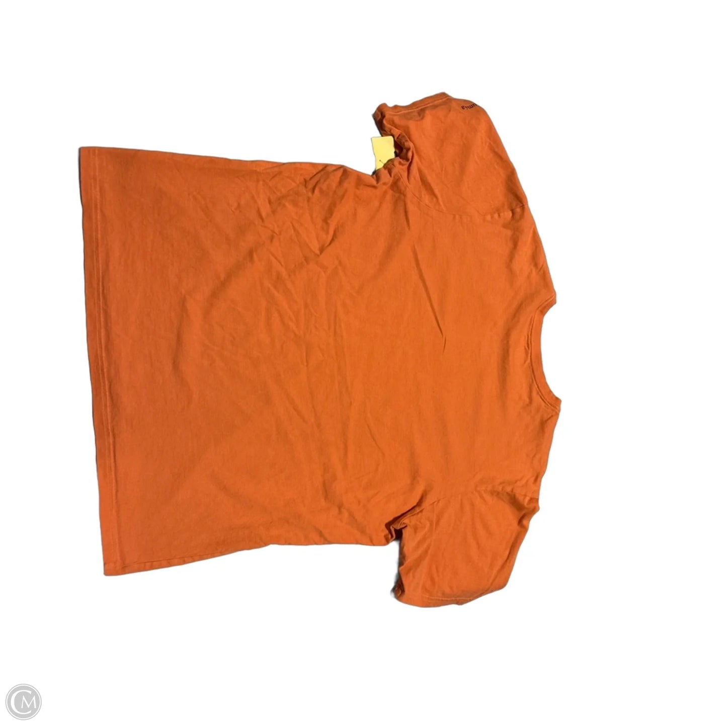 Top Short Sleeve By Columbia In Orange, Size: L