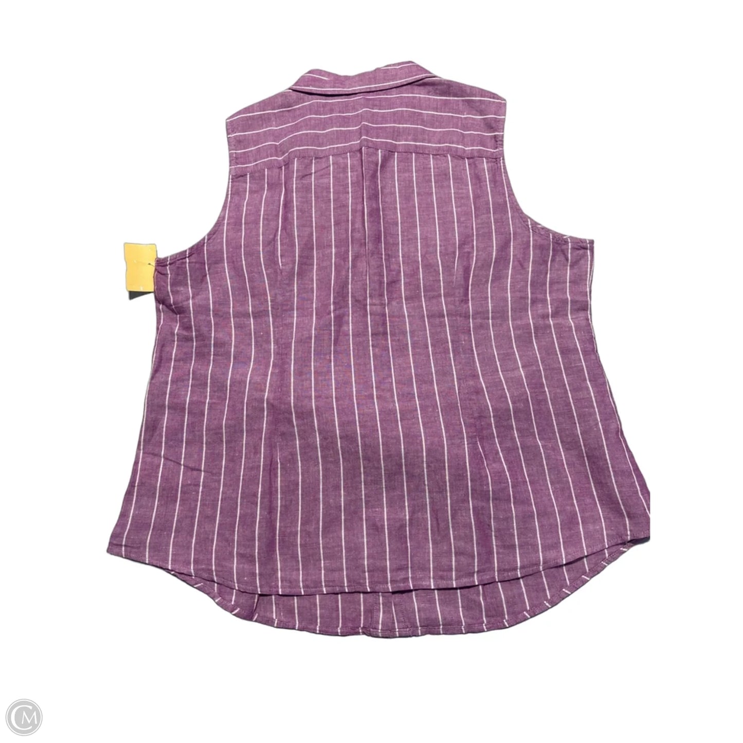 Tank Top By Talbots In Purple, Size: Lp