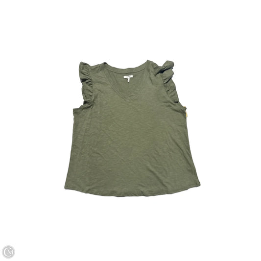 Top Short Sleeve Basic By Maurices In Green, Size: 1x
