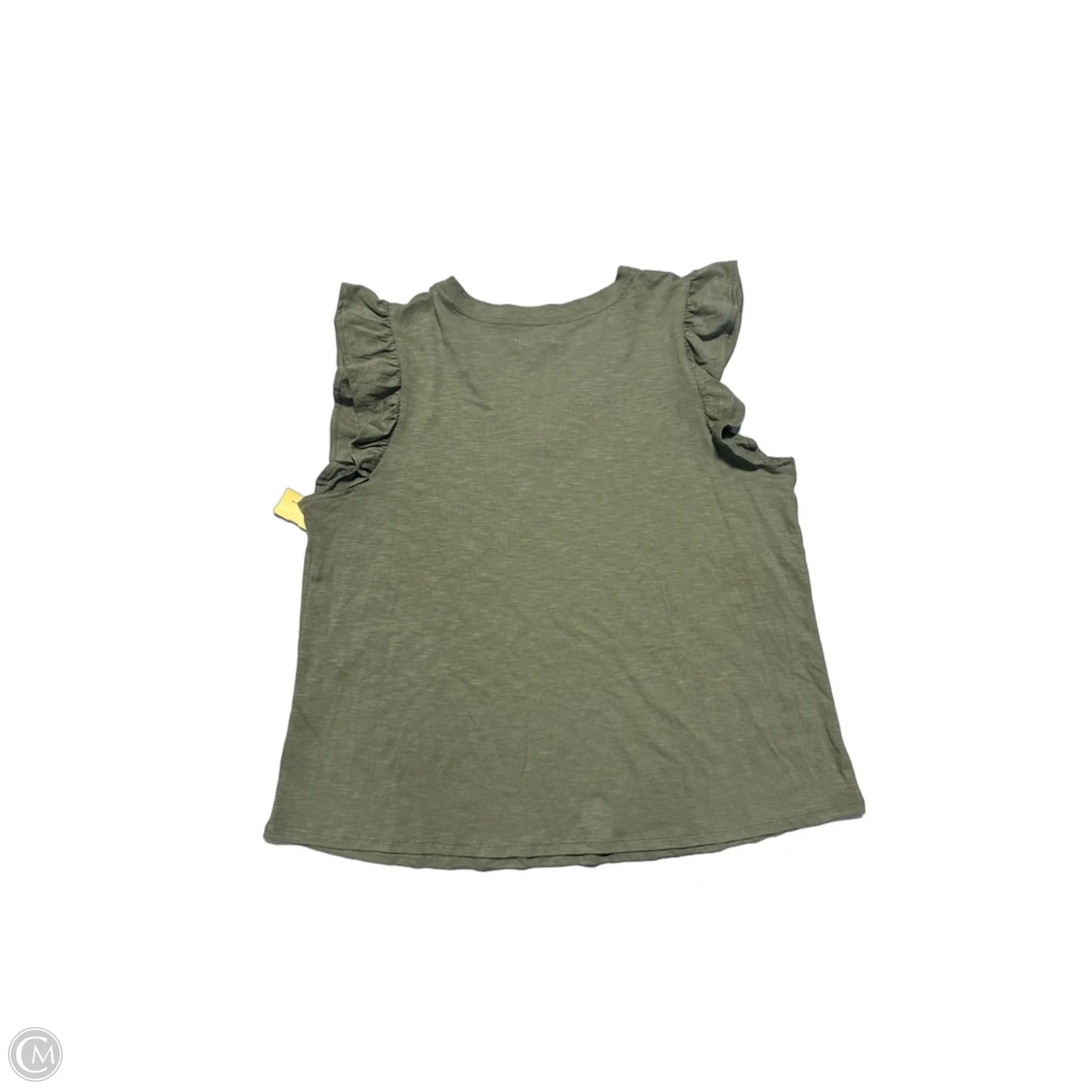 Top Short Sleeve Basic By Maurices In Green, Size: 1x