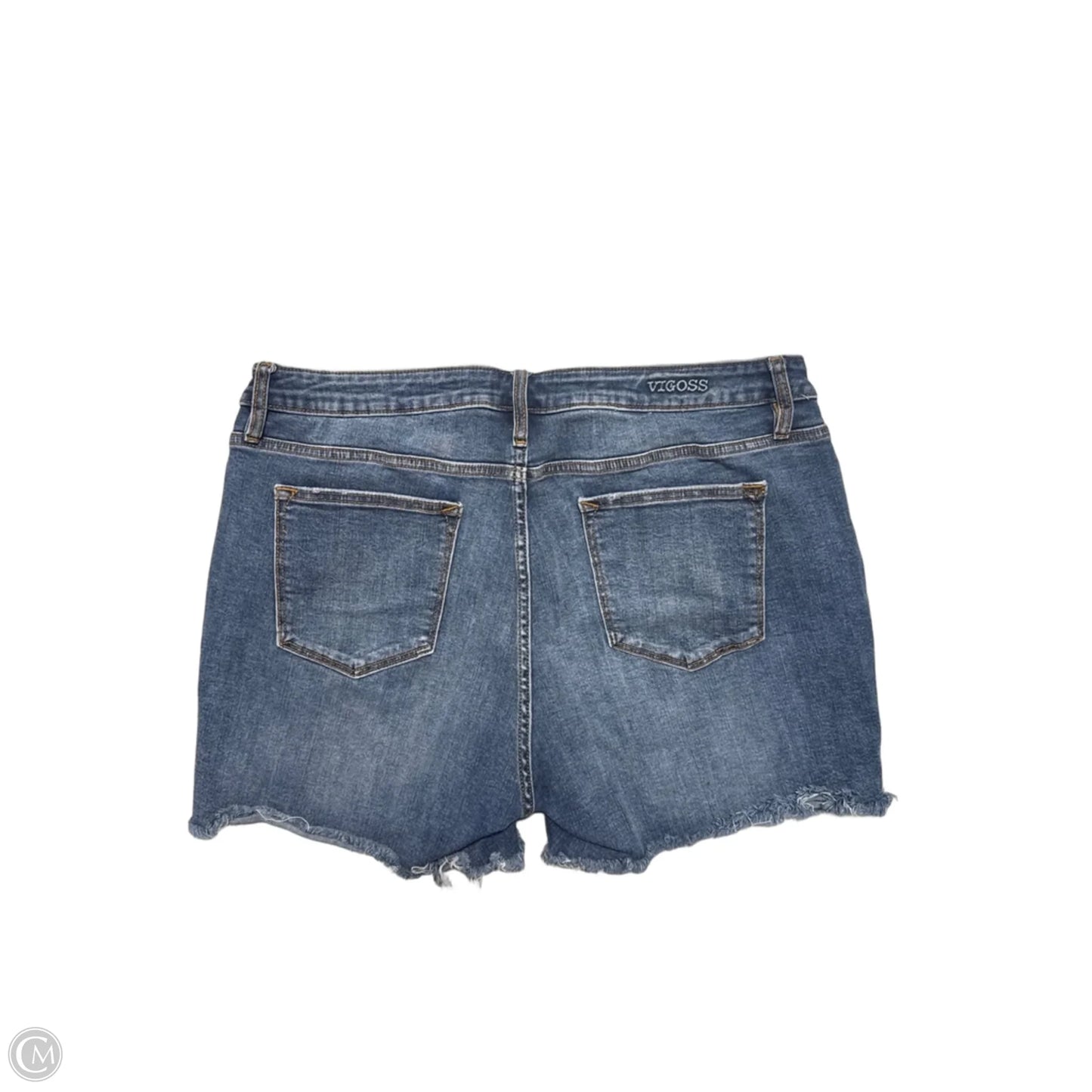Shorts By Vigoss In Blue Denim, Size: 16