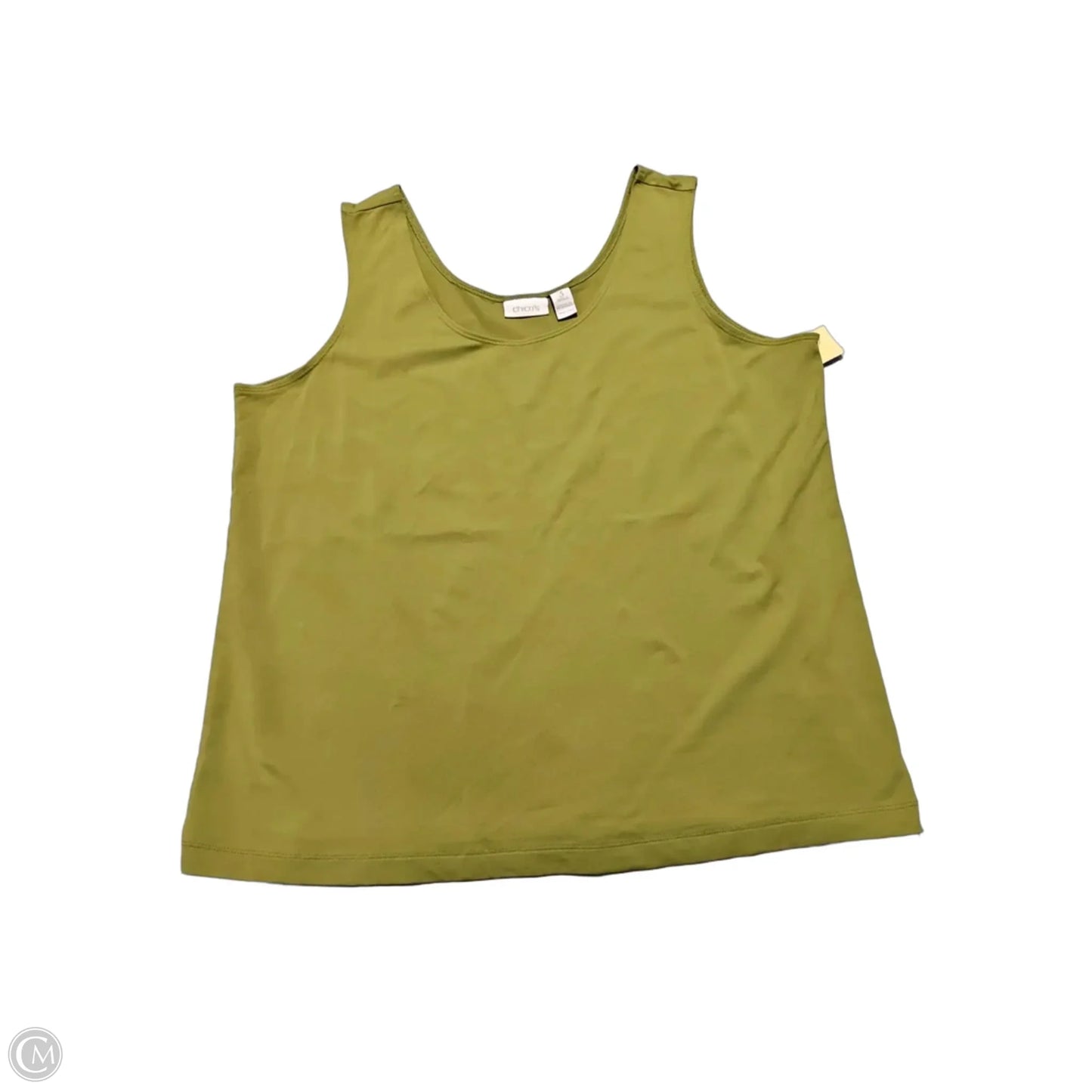 Tank Top By Chicos In Green, Size: Xl